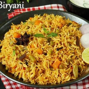 Vegetarian Meal(Veg Biriyani+Starters+Desserts)